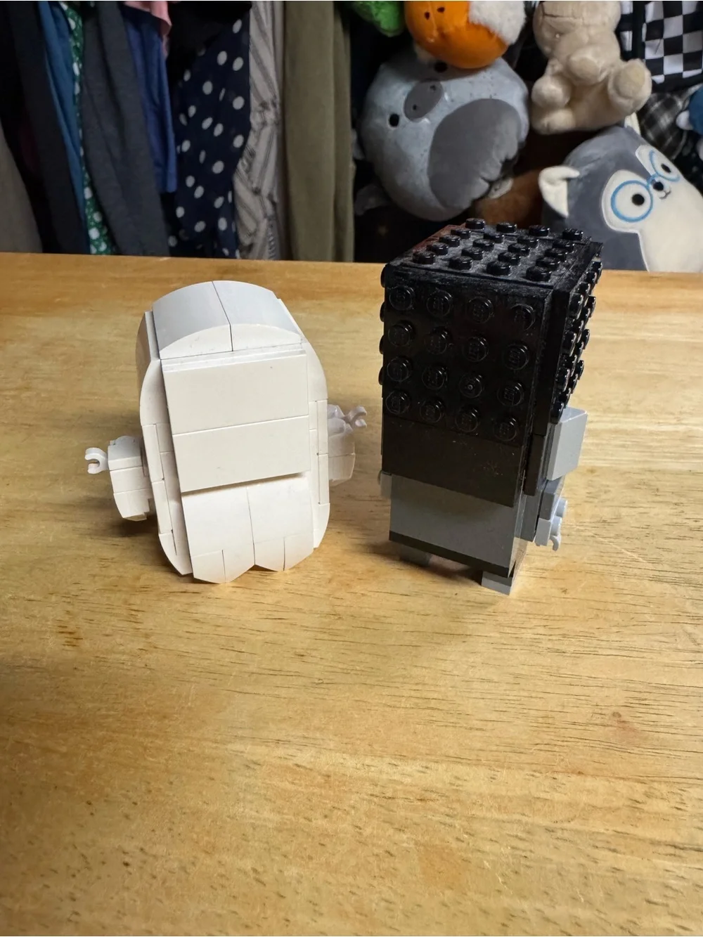 LEGO Halloween Ghost & Frankenstein Mini Builds - White and Gray